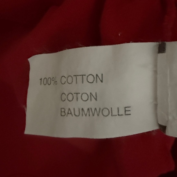 Ferrari Red V-Neck Top with Logo - Picture 7 of 8